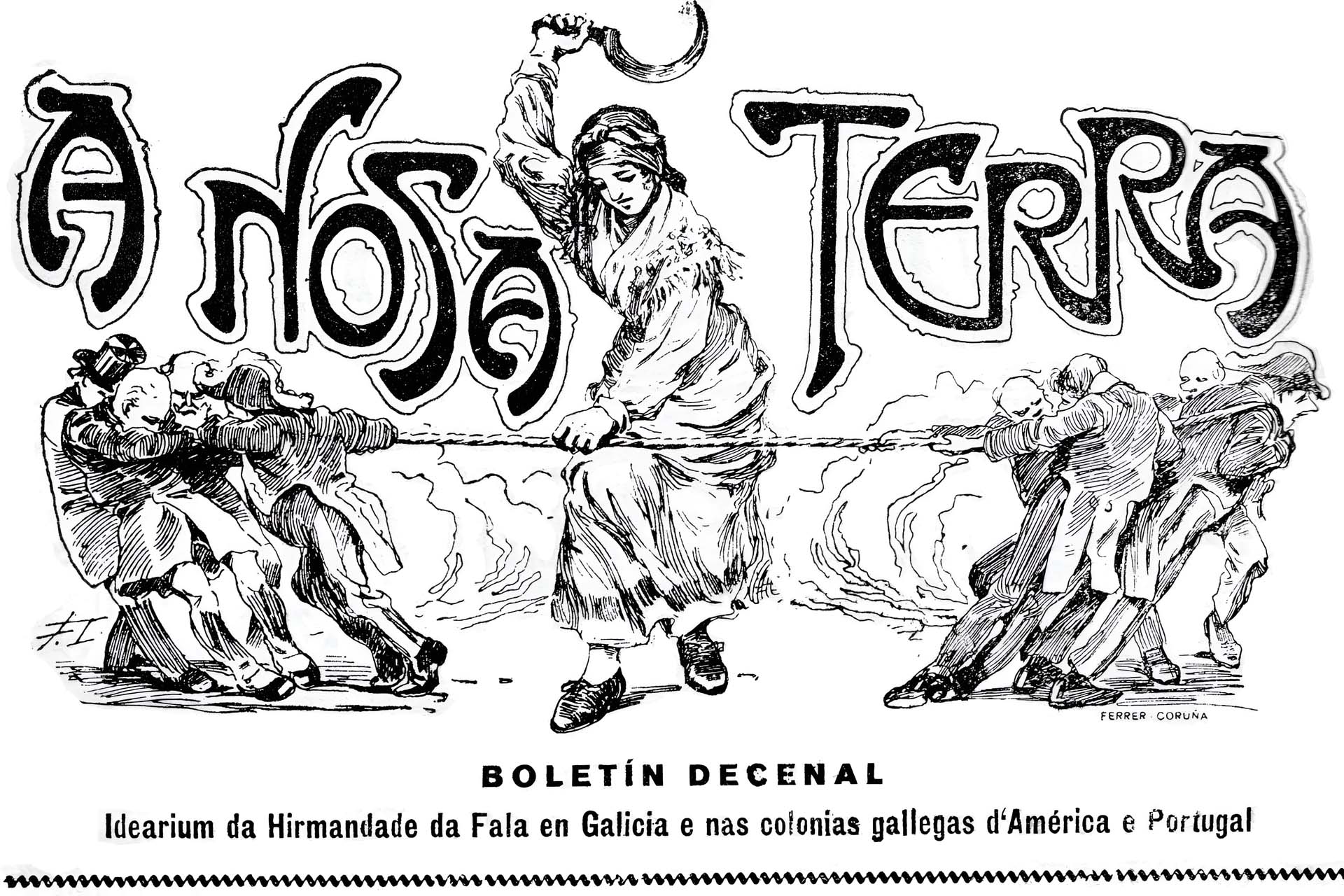 Fragmento portada - A Nosa Terra